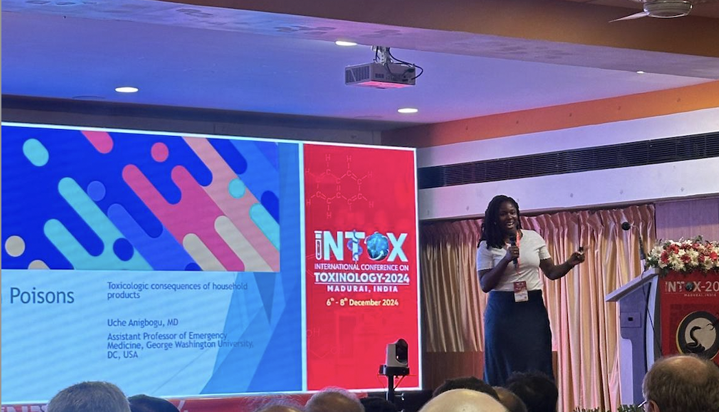 Presenting at INTOX conference in Madurai, India